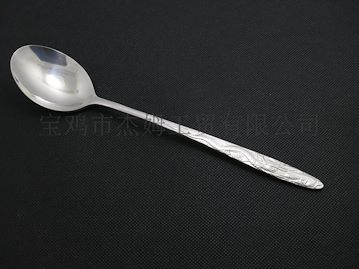 中国龙钛勺 纯钛餐具勺子 钛金属勺 钛礼品勺 钛合金西餐勺